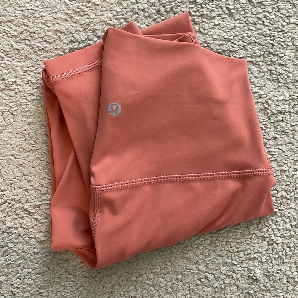 Mauve / Coral Lululemon Align 25” Leggings - NEVER WORN
